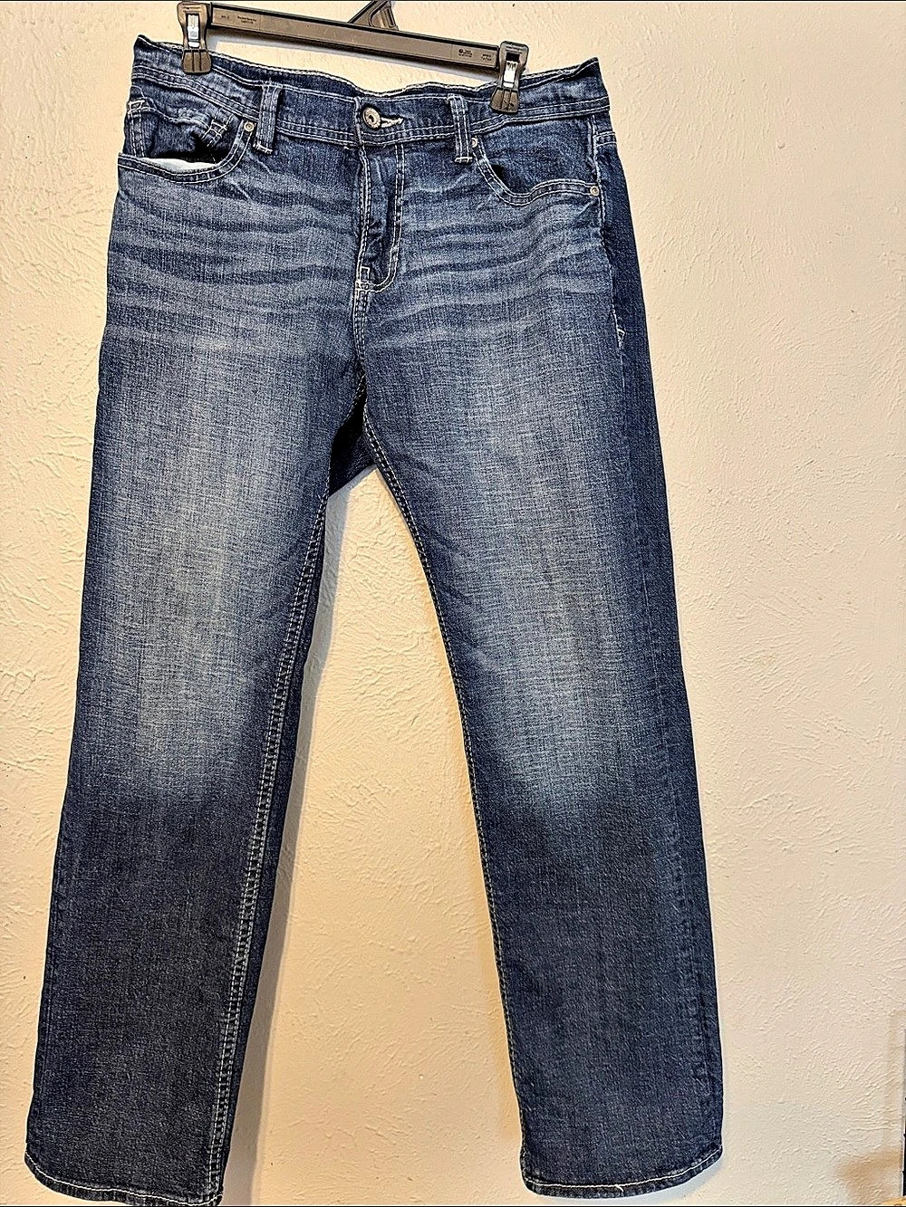 Reclaim Regular Straight Stretch Jean Men's Jeans Waist 32 Blue